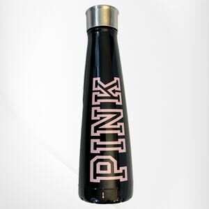 S'well X PINK Victoria Secret 15 Oz. Water Bottle Black and Pink